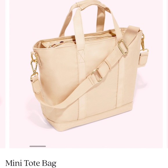 NWT SCL Sand Mini Tote Bag - Picture 4 of 10